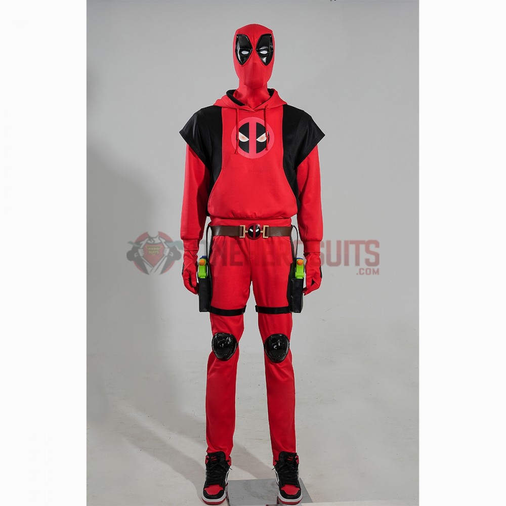 Boys deadpool hoodie discount