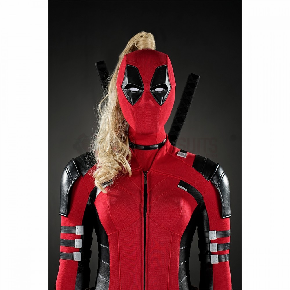 Deadpool 3 Lady Deadpool Cosplay Costumes Halloween Female Suits