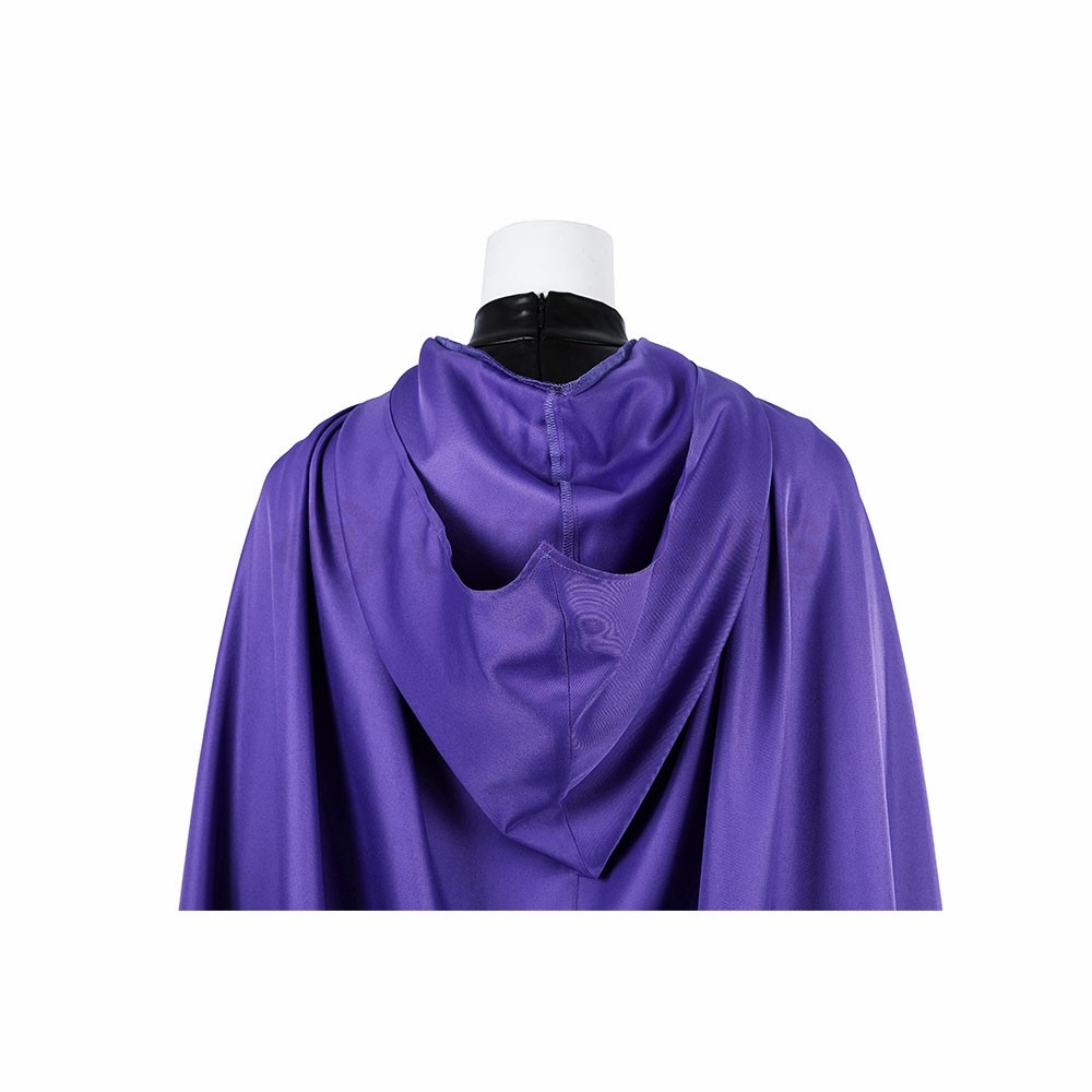 Rachel Roth Costumes Titans Raven Rachel Roth Cosplay Costume With Purple Cape