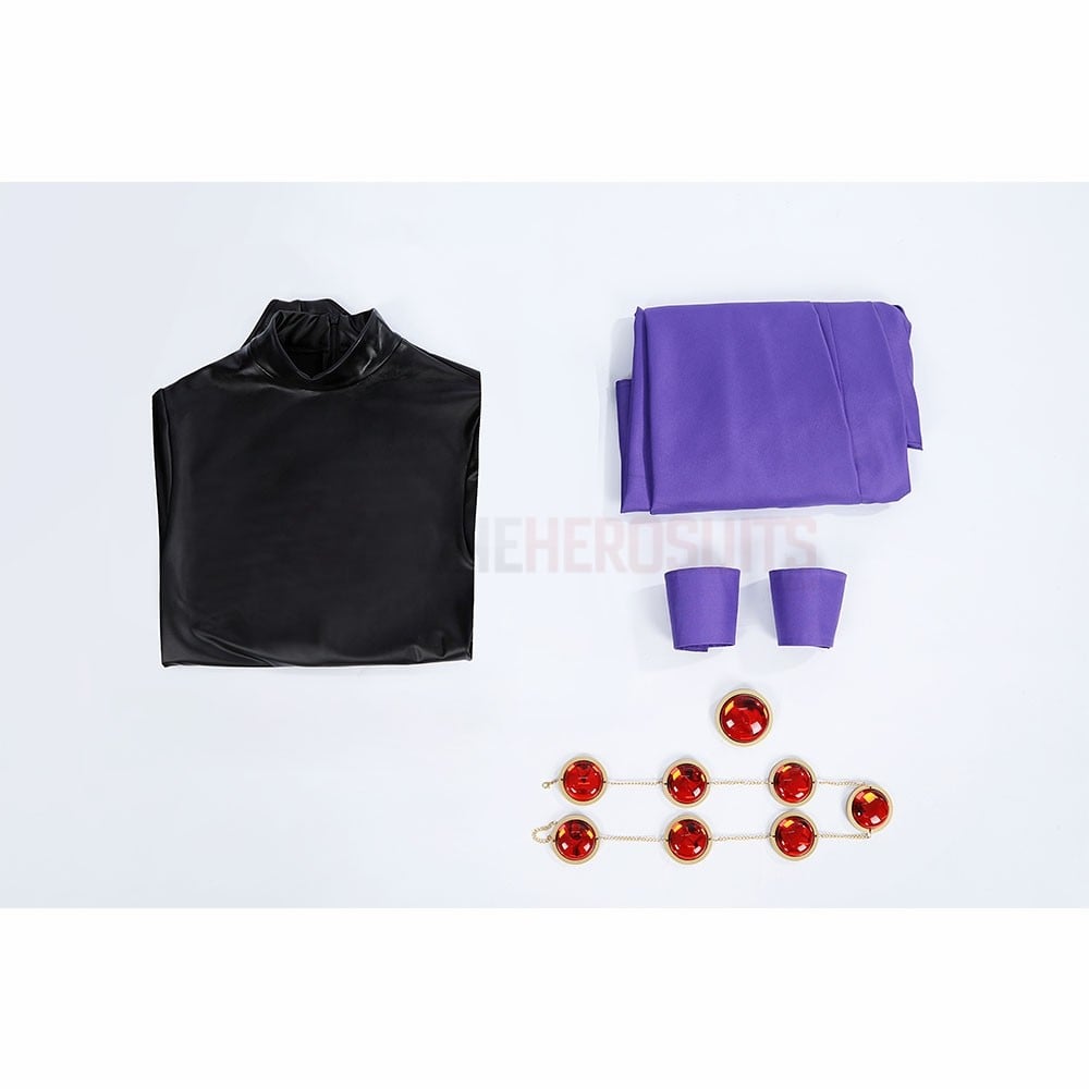 Rachel Roth Costumes Titans Raven Rachel Roth Cosplay Costume With Purple Cape