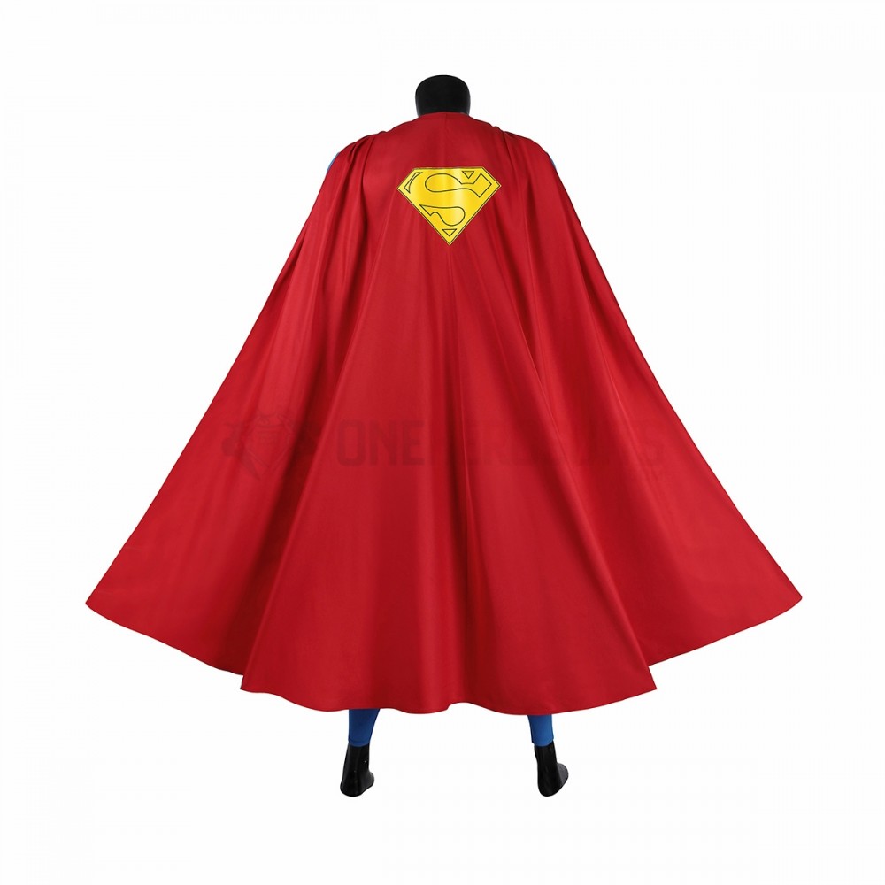 Superhero Clark Kent Cosplay Costume Christopher Reeve Classic Suit, image size:1000x1000