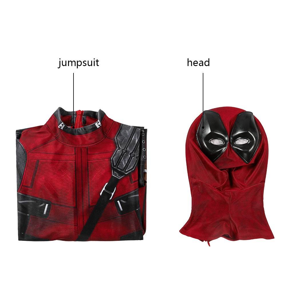 Kids Deadpool Cosplay Suit 3D Printed Spandex Deadpool Suit Kids Deadpool Cosplay Suit 3D Printed Spandex Deadpool Suit