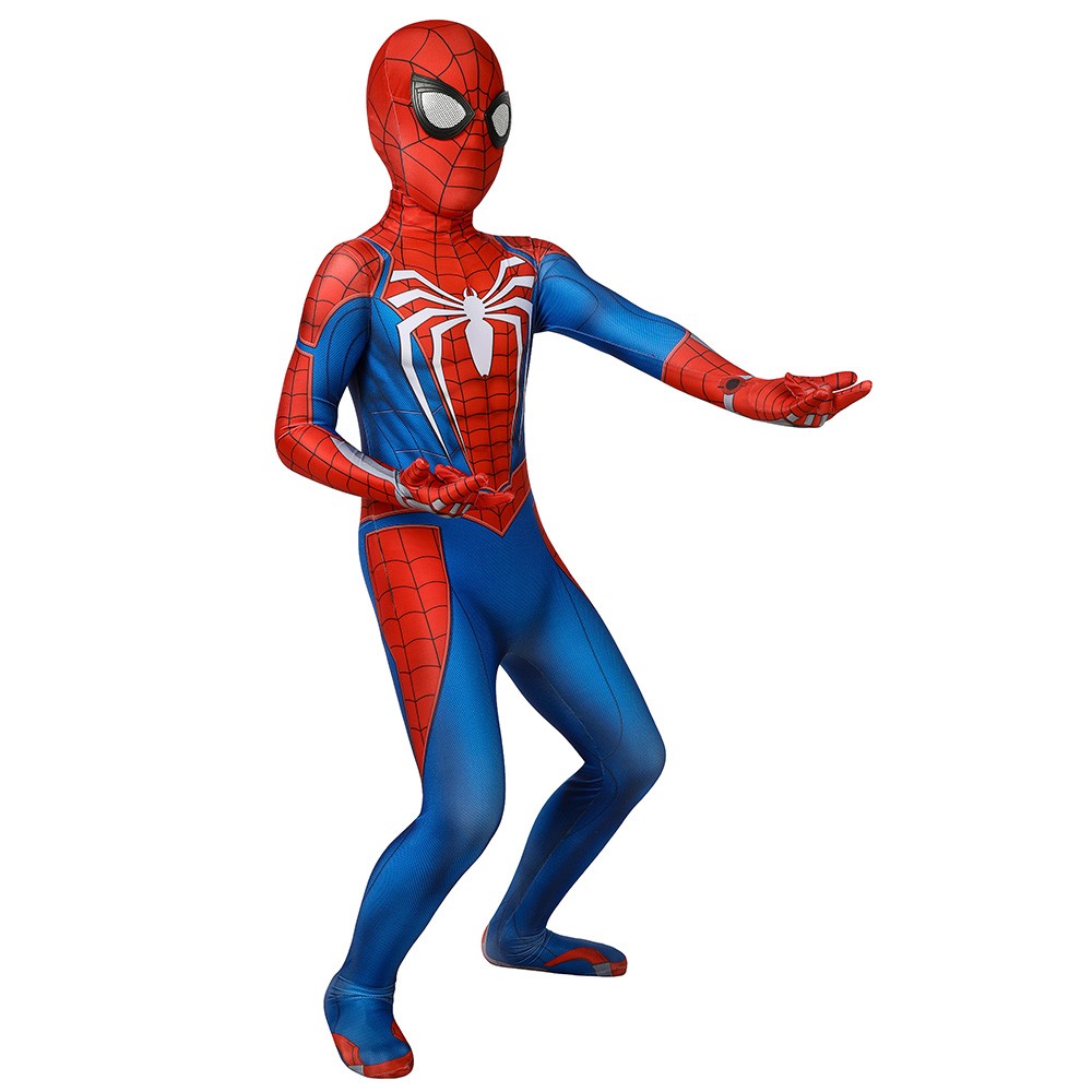 Spider-Man Kids Costume Playstation Advanced Spidey Suit