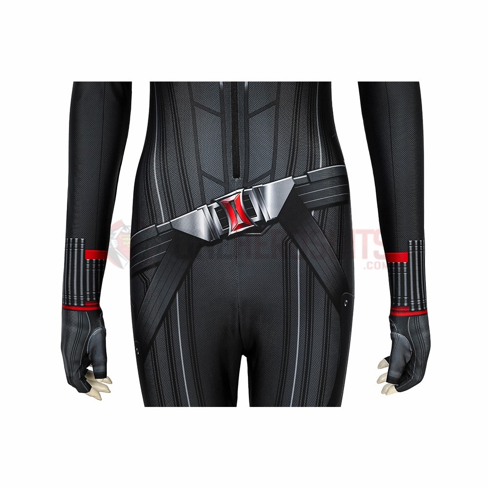 Black Widow Spandex Cosplay Suit For Female Cosplayers