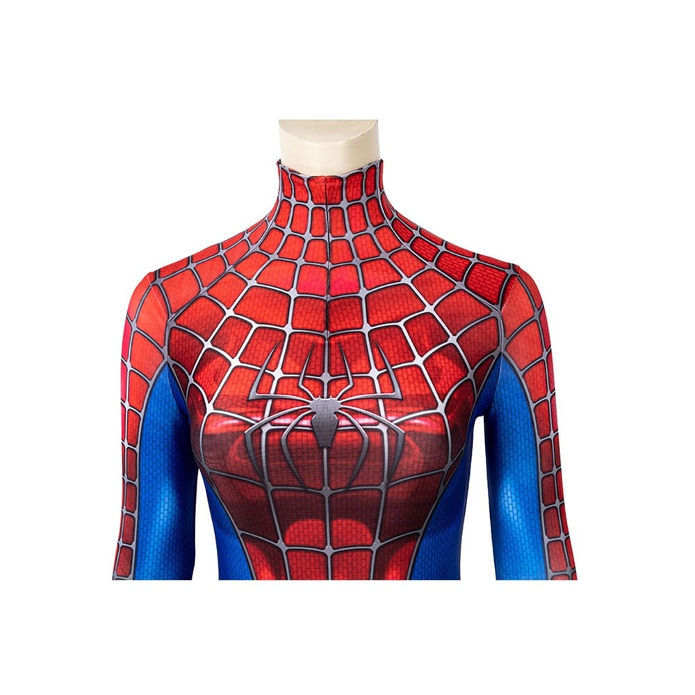 Spider man cosplay costume spider man 2 tobey maguire suit