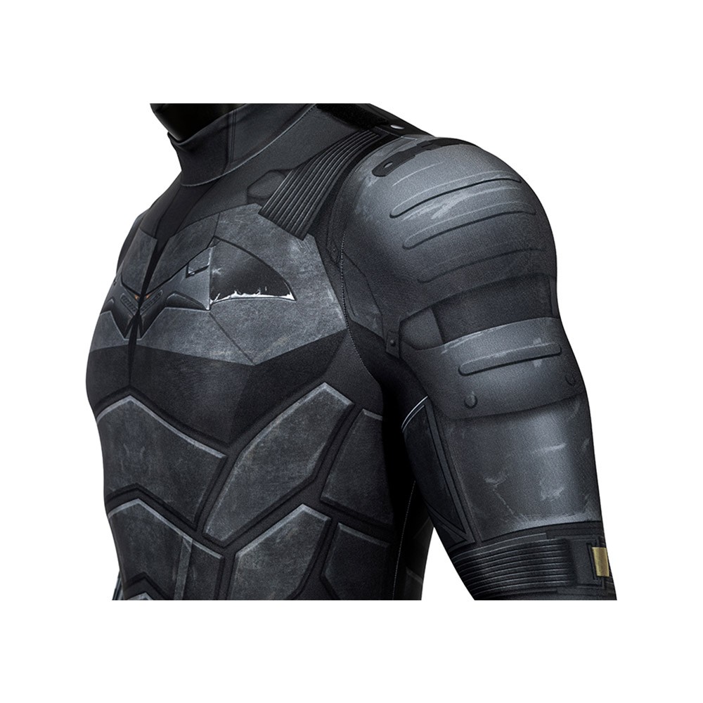 The Bruce Wayne 2021 Cosplay Costume Printed Suit Detail Edition