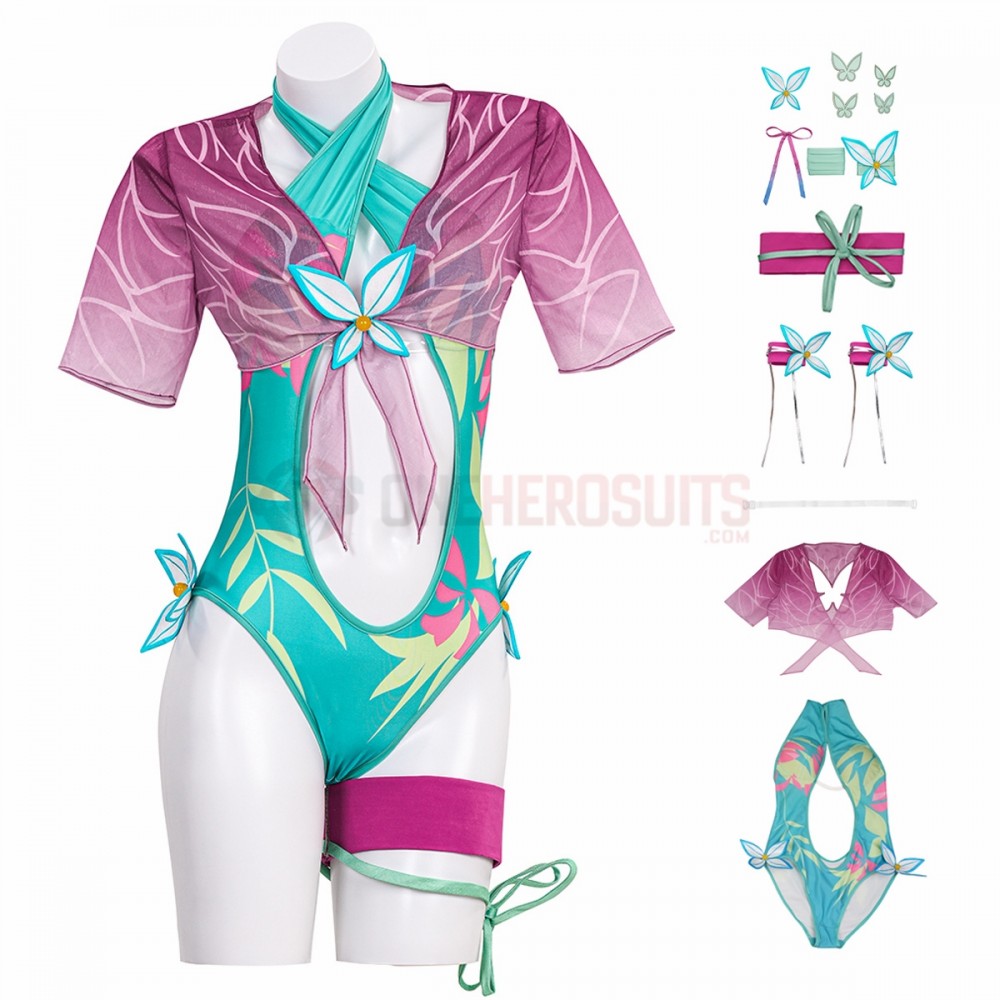 Marvel Rivals Cosplay Costumes Psylocke Swimsuit Marvel Rivals Cosplay Costumes Psylocke Swimsuit