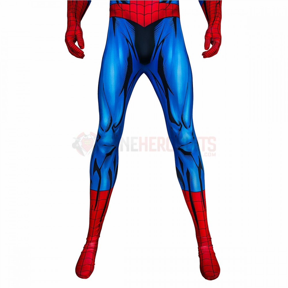 Comic Spiderman Cosplay Costume HD Printed Suit comic-spiderman-cosplay-costume-hd-printed-suit