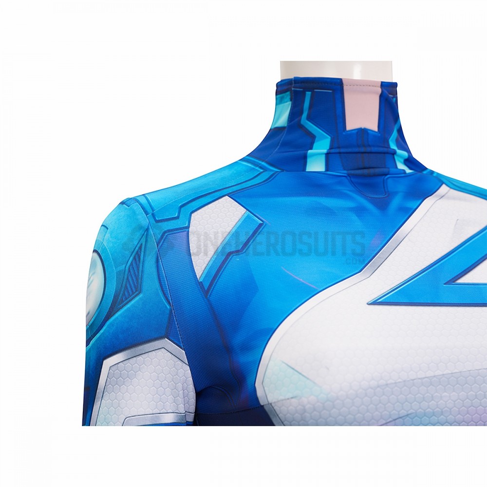 Marvel Rivals Cosplay Costumes Invisible Woman HD Printed Jumpsuit