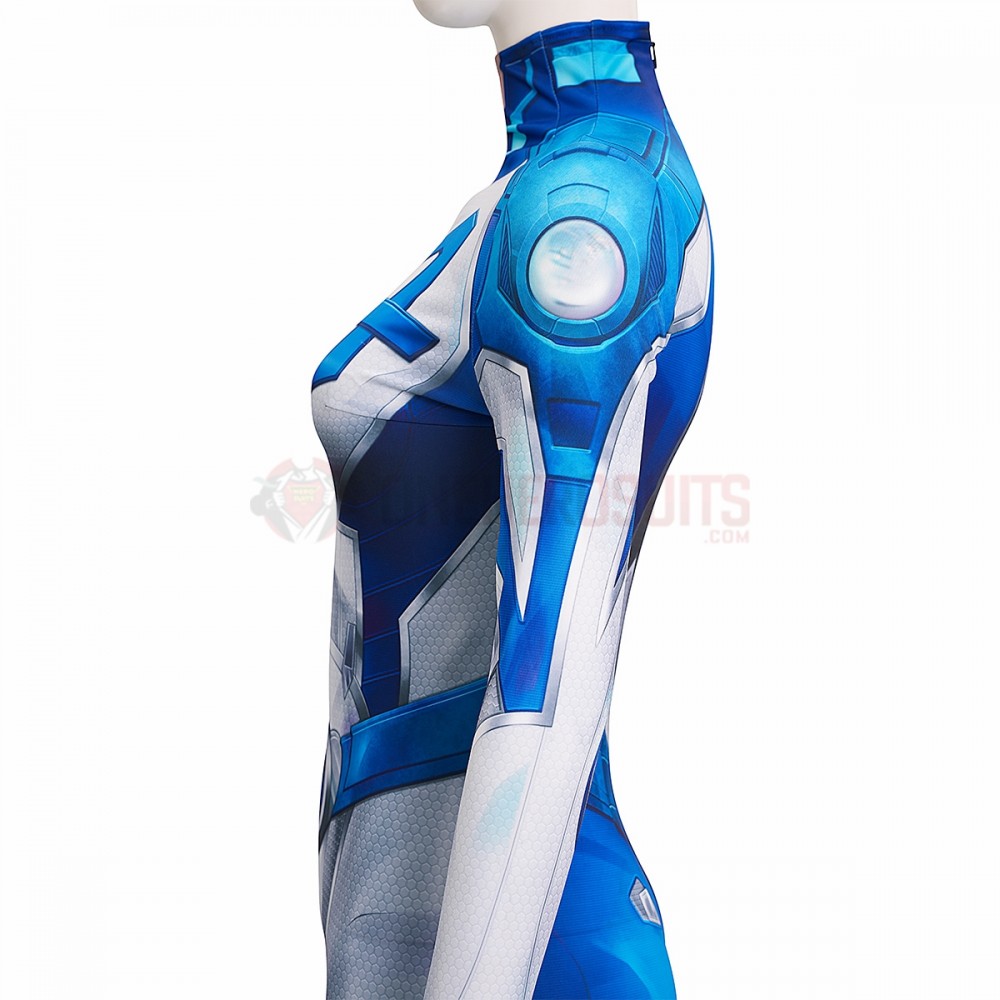 Marvel Rivals Cosplay Costumes Invisible Woman HD Printed Jumpsuit
