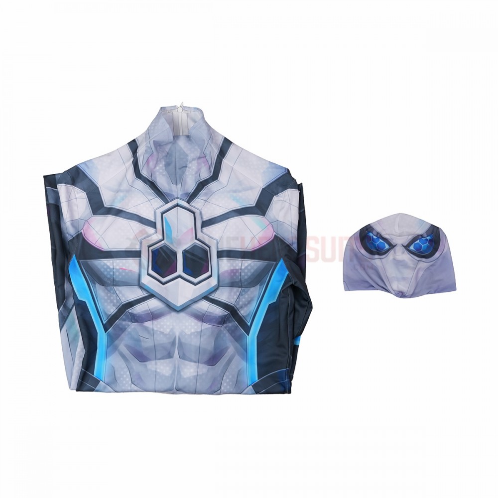 Marvel Rivals Spider-Man Future Foundation Cosplay Costumes White HD ...
