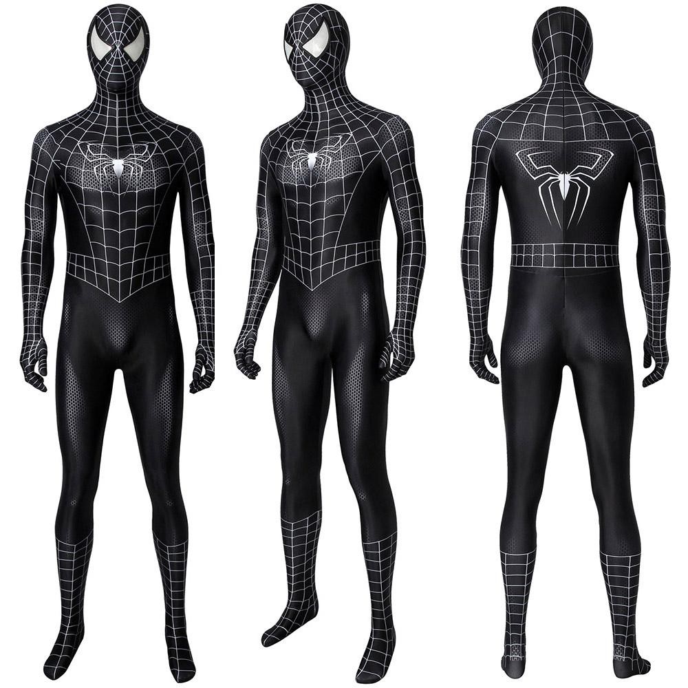 Venom Eddie Brock Cosplay Costume Black Spider-man Suit