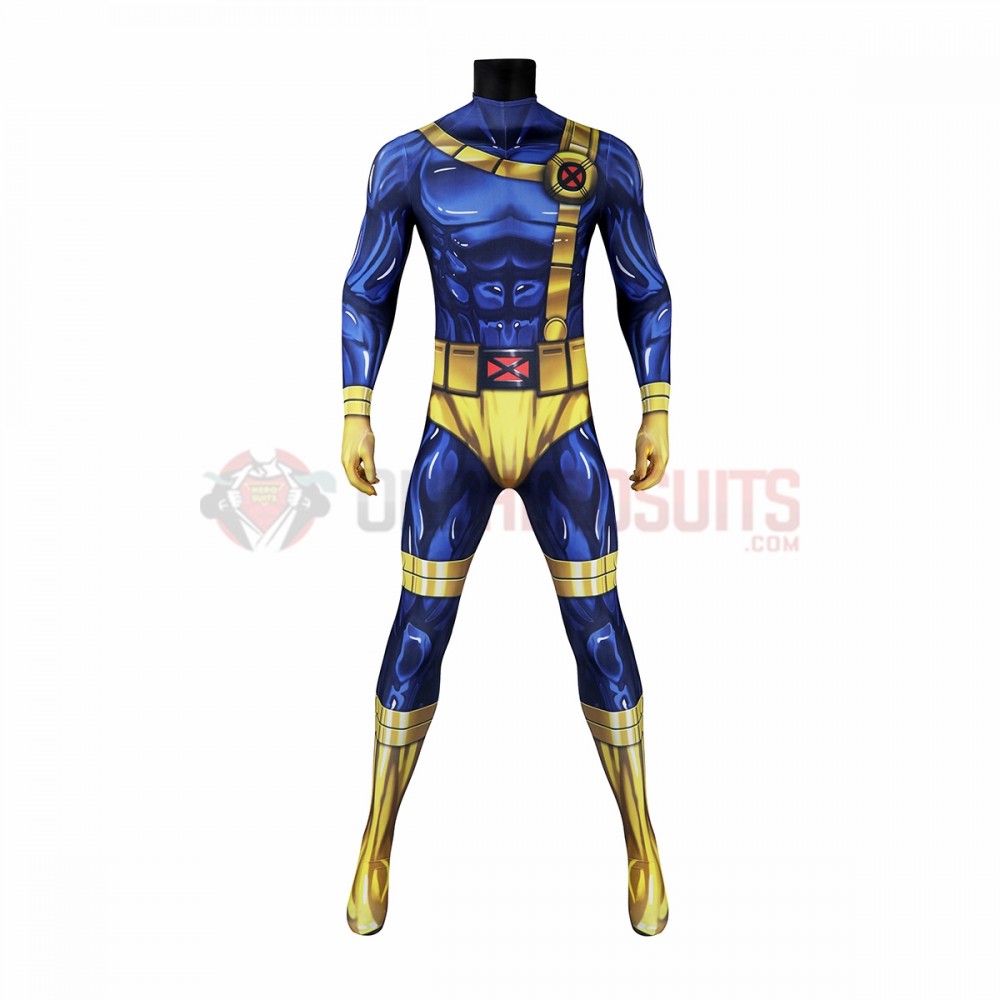 X-Men '97 Cyclops Cosplay Costume Scott Summers Spandex Suit
