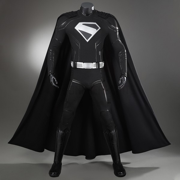 2025 Superhero Clark Kent Legacy Cosplay Costume Black Suit