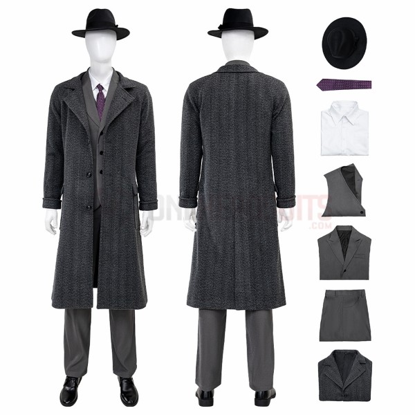 2026 ‎Spider-Man Noir Cosplay Costumes Noir Top Level Suits