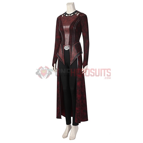 Kids Scarlet Witch Cosplay Costume Jumpsuit - Halloween & Dress-Up Outfit