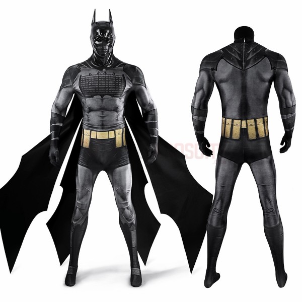 Absolute Bruce Wayne Cosplay Costume Bruce Wayne Spandex Bodysuit
