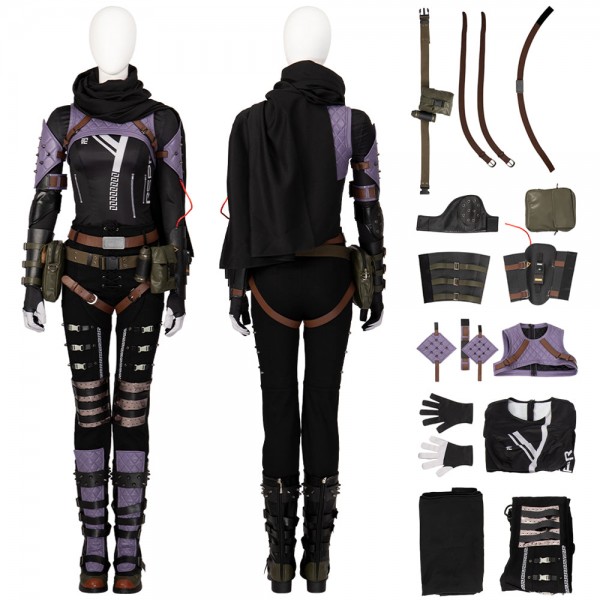 Apex legends Wraith Cosplay Costumes Renee Blasey Top Level Suits