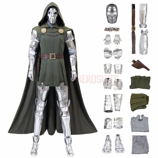 Avengers Doomsday Doctor Doom Cosplay Costumes Victor von Doom Suits Top Level
