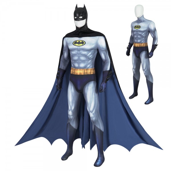 Bruce Wayne 1992 Cosplay Costumes The Animated Series Jumpsuits