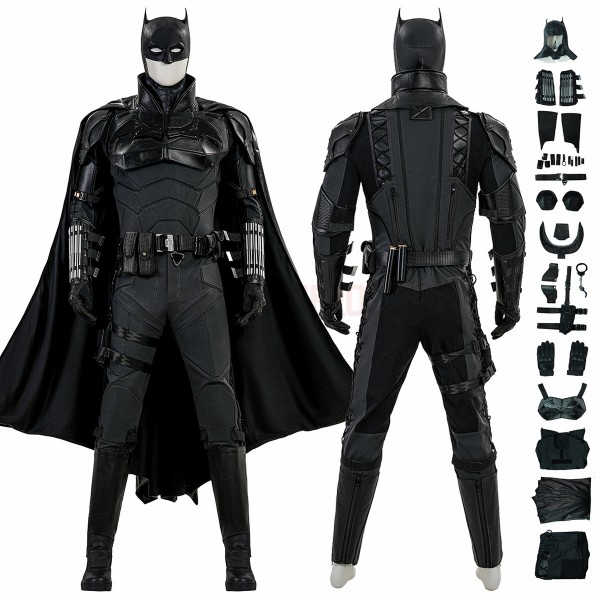 Bruce Wayne Cosplay Costumes Batsuit Top Level Suits