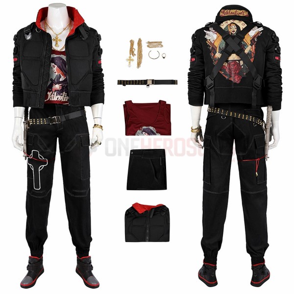 2077 Cosplay Costume Jackie Welles Cosplay Suit