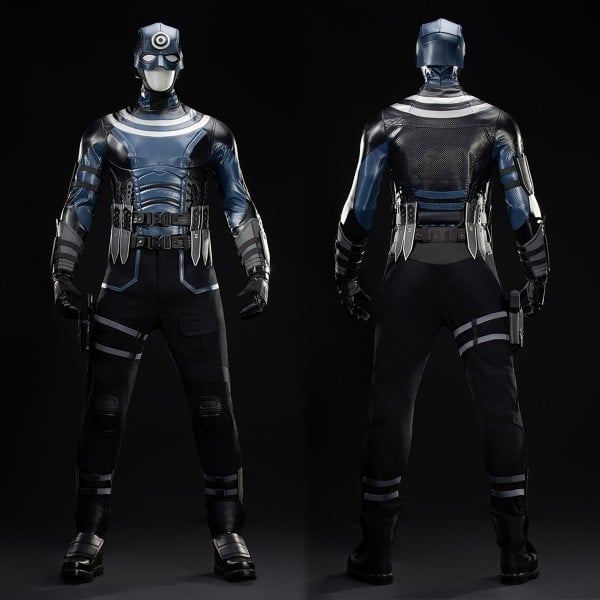 Daredevil Born Again S3 Bullseye Cosplay Costumes Halloween Male Suits