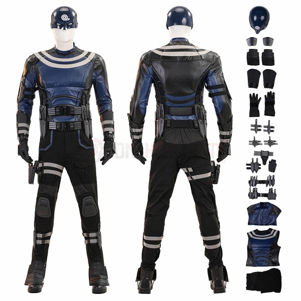 Daredevil Born Again Season 3 Bullseye Cosplay Costumes Lester Top Level Suits