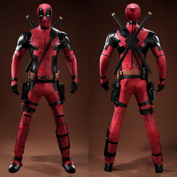 Deadpool 2 Cosplay Costumes Wade Wilson Deluxe Suits