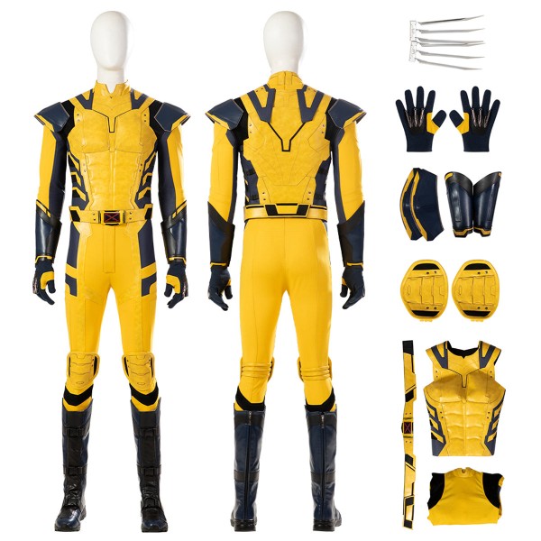 Deadpool 3 Cosplay Costumes Wolverine Leather Suits Ver.2