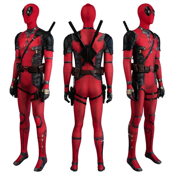 Deadpool & Wolverine Cosplay Costumes Samurai Deadpool Jumpsuits