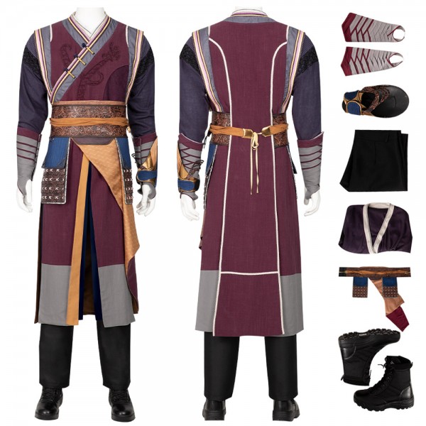 Doctor Strange 2 Wong Cosplay Costumes in the Multiverse of Madness Top Level Suits