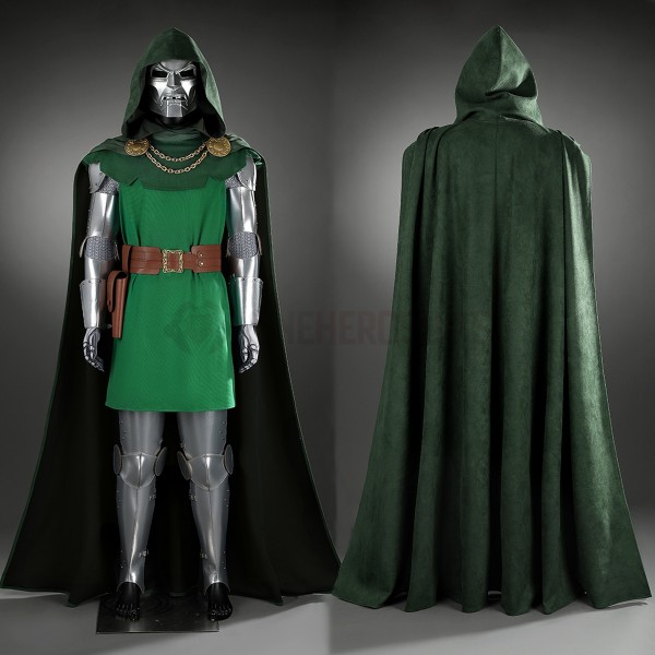 Fantastic Four Dr.Doom Cosplay Costumes Victor Von Doom Retro Edition Suits