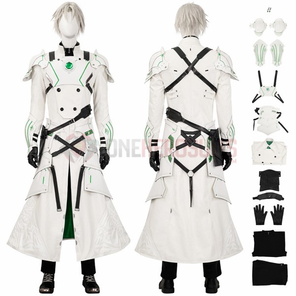 FF7EC Cosplay Costumes Sephiroth Lethal Style White Top Level Suits Ver.1
