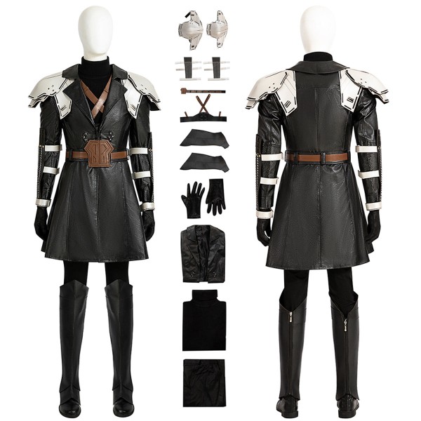 FF7EC Sephiroth Cosplay Costumes Young Sephiroth Top Level Suits