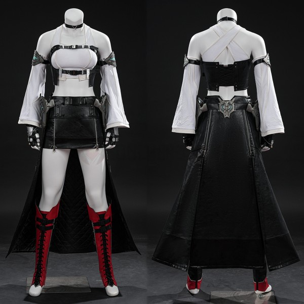 Final Fantasy 7 Revelation Cosplay Costumes Tifa Lockhart Black Mage Top Level Suits