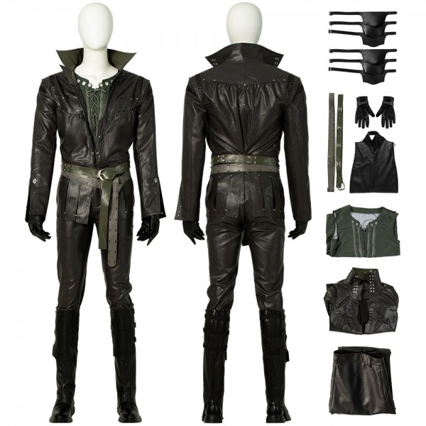Final Fantasy XVI Cosplay Costumes CIDOLFUS TELAMON Leather Suits