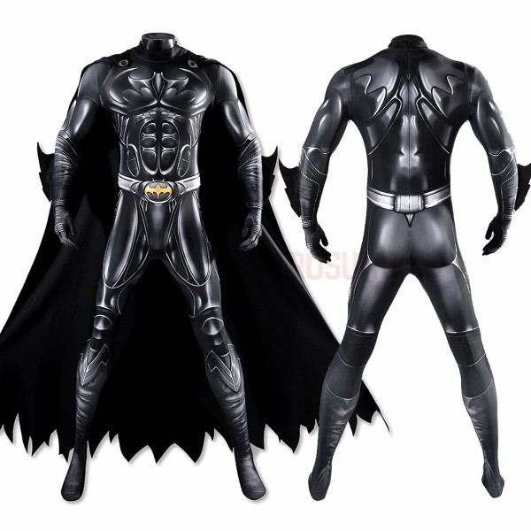 Forever Bruce Wayne Cosplay Costume Bruce Wayne Spandex Bodysuit
