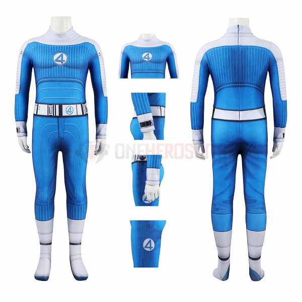 Kids Thing The Fantastic Four First Steps Cosplay Costumes Ben Grimm Halloween Suit