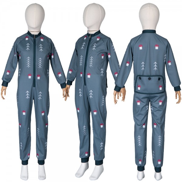 Kids Groot Cosplay Costumes I am Groot Halloween Suit