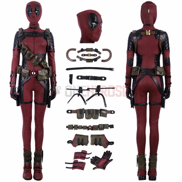 Lady Deadpool Cosplay Costume Deadpool Female Costumes