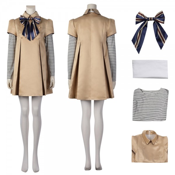 M3GAN Cosplay Costumes Cotton Cosplay Dress