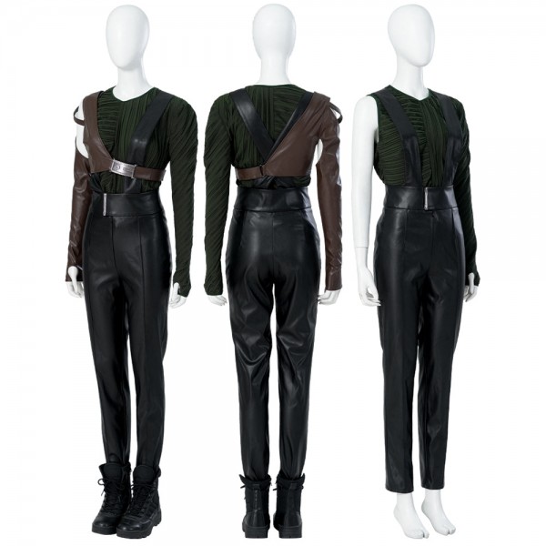 Mantis Cosplay Costumes Black Top Level Suits