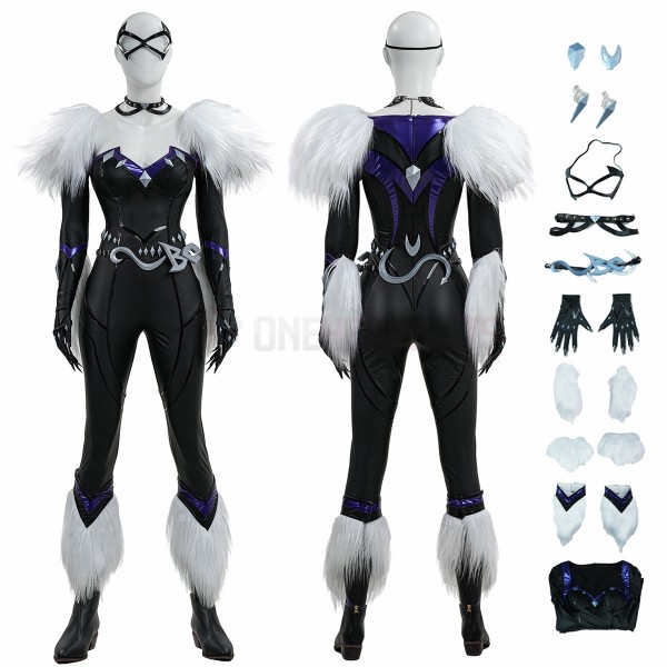 Marvel Rivals Black Cat Cosplay Costumes Felicia Hardy Top Level Suits