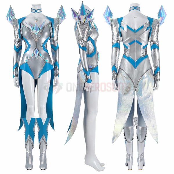 Marvel Rivals Cosplay Costumes Emma Frost White Queen Suits