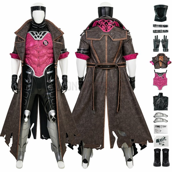 Marvel Rivals Cosplay Costumes Gambit Top Level Suits