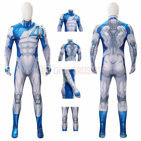 Marvel Rivals Cosplay Costumes Mister Fantastic HD Printed Jumpsuit