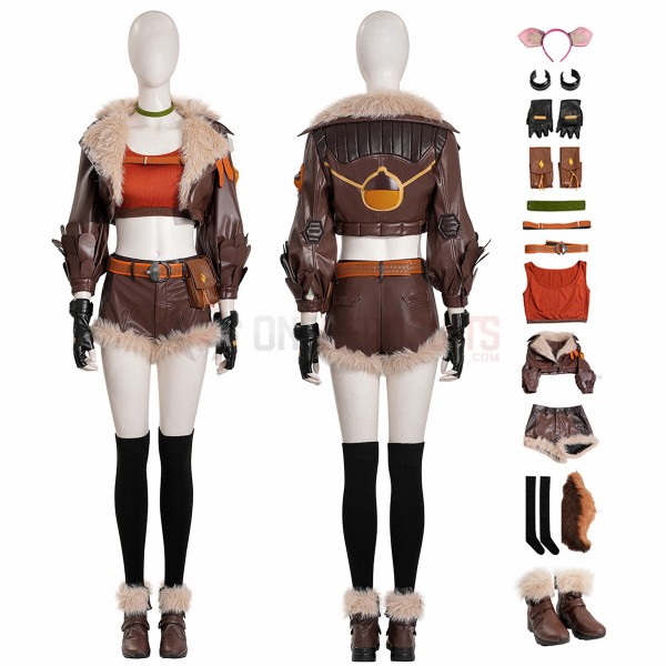 Marvel Rivals Cosplay Costumes Squirrel Girl Top Level Suits