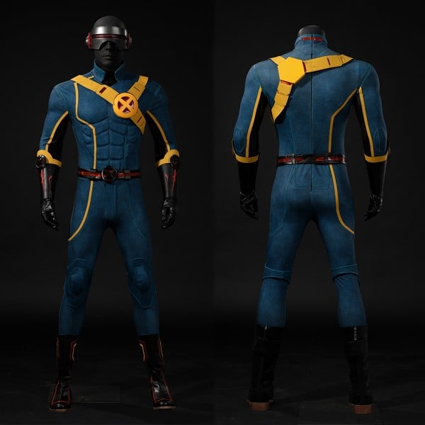 Marvel Rivals Cyclops Cosplay Costumes Scott Summers Top Level Suits