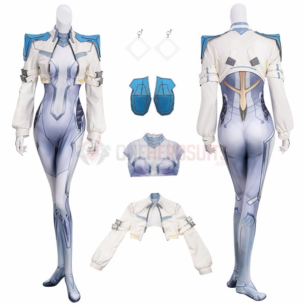 Marvel Rivals Dagger Tandy Bowen Cosplay Costumes HD Printed Jumpsuit With Coat